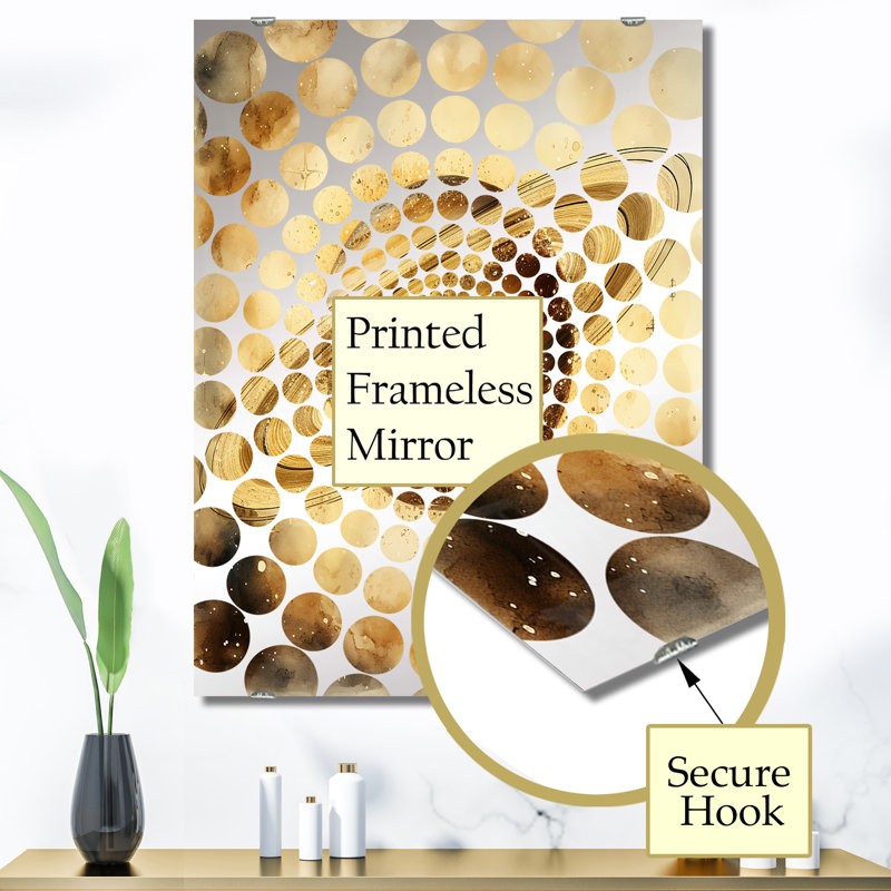 Koeninger - Miroir mural planètes MIR139148, 40 po x 30 po