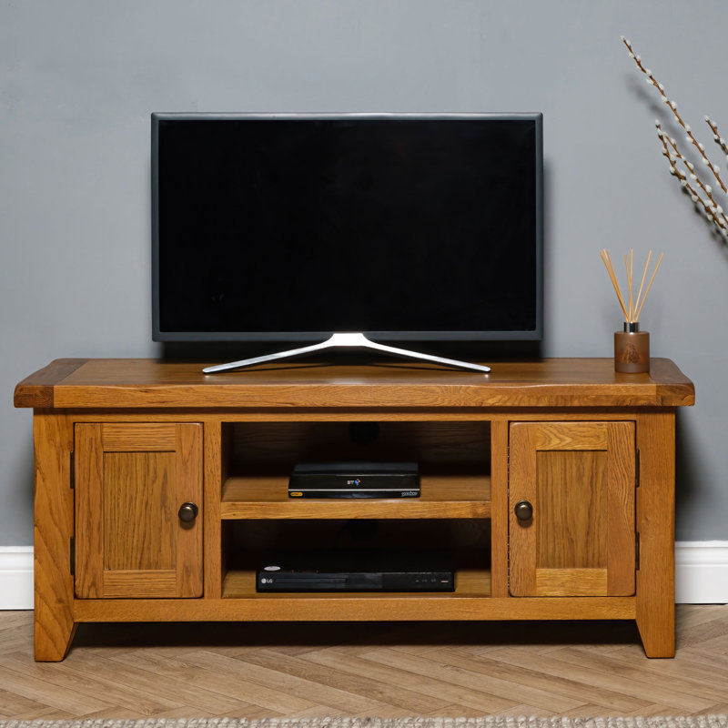 Coale Unfinished TV Stand for TVs up to 48", Brown