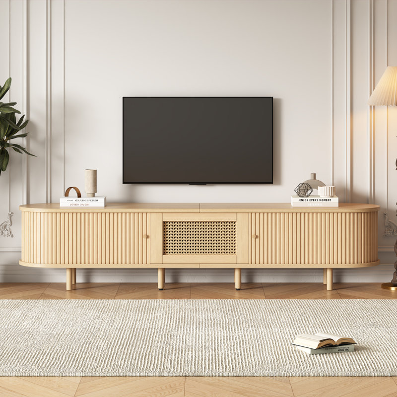 TV Stand for TVs up to 70", Wood