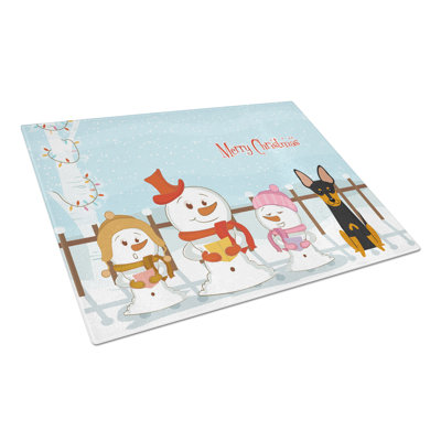 Carollynn Glass English Toy Terrier Cutting Board