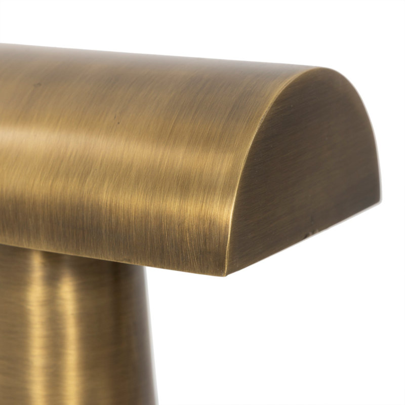 Lumo Table Lamp, Aged Antique Brass Iron