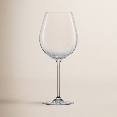 Prizma Ribbed Crystal Wine Glass