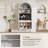 Arched acrylic storage cabinet - Four doors with wine compartments (white)-121975043