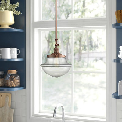 Luminaire suspendu simple à 1 lumière Baptiste