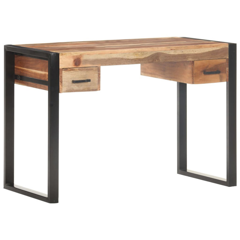 Katrina Desk 110x50x76 cm Solid Wood