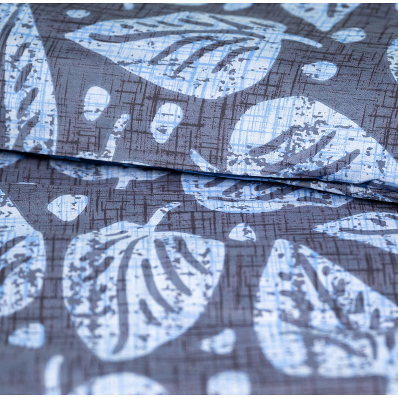 Etavonni Home Batik Leaf, King Comforter + 2 King Shams