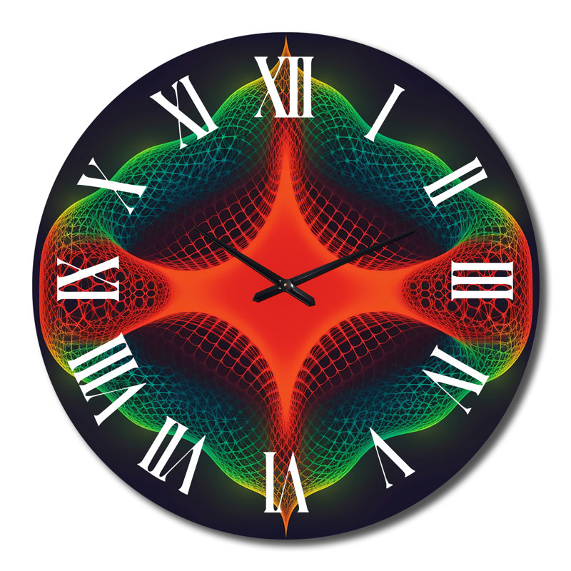 Horloge murale en métal, Grand