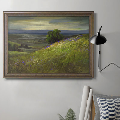«Path Up Windy Hill», reproduction d'art sur toile encadrée
