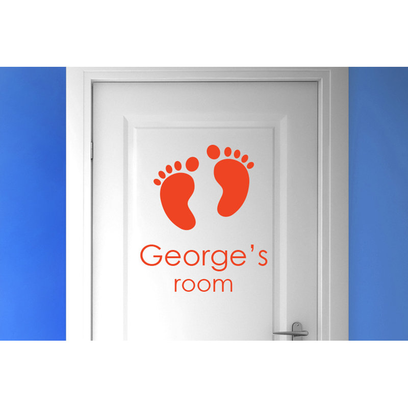 Wall Decal, Orange
