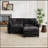 Cloud Sofa Ottoman, Modern Sectional Couch for Living Room, Bedroom, and Apartment, Comfy Double Layer Upholstered Seat Cushion, Breathable Chenille Fabric-560227240