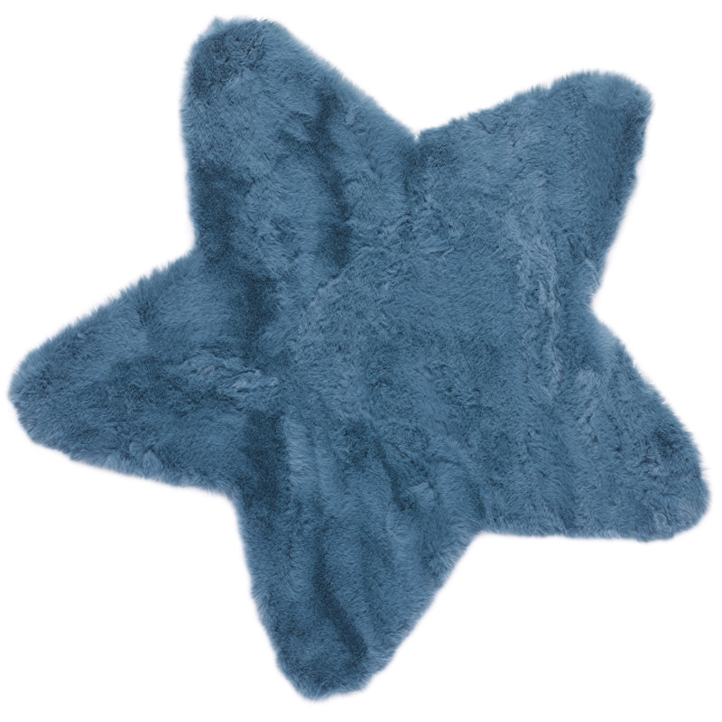 Brackenley Solid Colour 80cm X 80cm Area Rug, Novelty 120 x 120cm