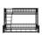 Metal Twin XL Over Queen Bunk Bed With With Ladder And Safety Guardrails-1079065072