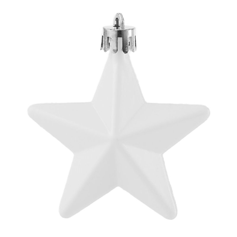 2.49cm Tree Topper, White