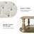 Lynde Kat Button Tufted Storage Ottoman-1608292095