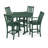 POLYWOOD Vineyard 5-Piece Round Bar Set-29563487