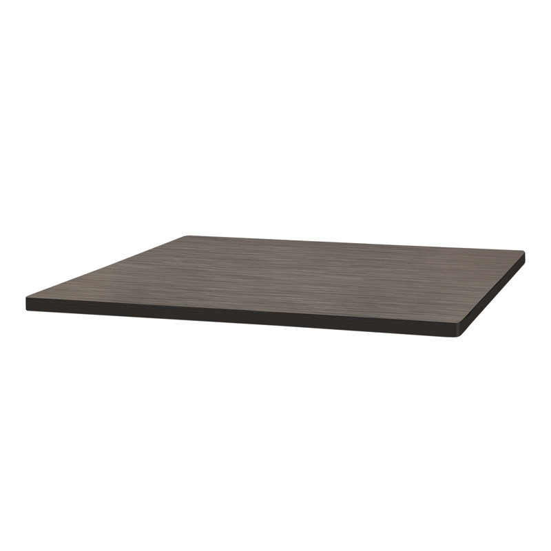 Plateau de table rectangulaire Prime, Gris, L 48 po x l 32 po
