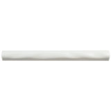 Rugosa 7/8"x 7-7/8" Ceramic Quarter Round Wall Tile Trim in Smooth