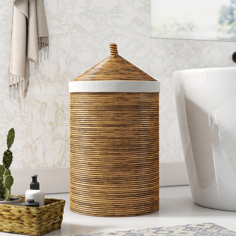 Laundry Hamper, Honey Brown