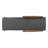 Saeon 78.75" Long Reclining Acacia Single Chaise with Cushions-1595985928