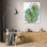 «Bungalow Rose», art sur toile tendue par Tim