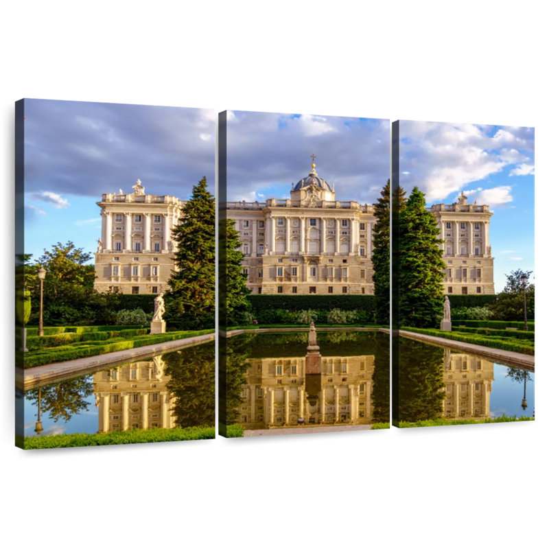 Rorry Royal Palace Of Madrid, 24" H x 38" W