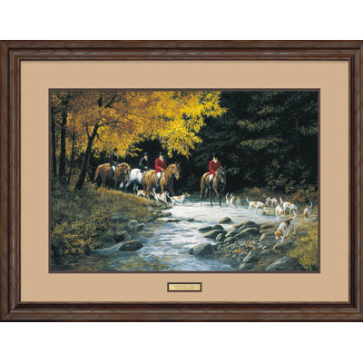 « septembre outing » par persis clayton weirs, reproduction d’art encadrée