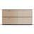Modular Metal Drawer Sideboard File Cabinet Dining Cabinet Shelf Bookcase 2-Tier Storage-602172954