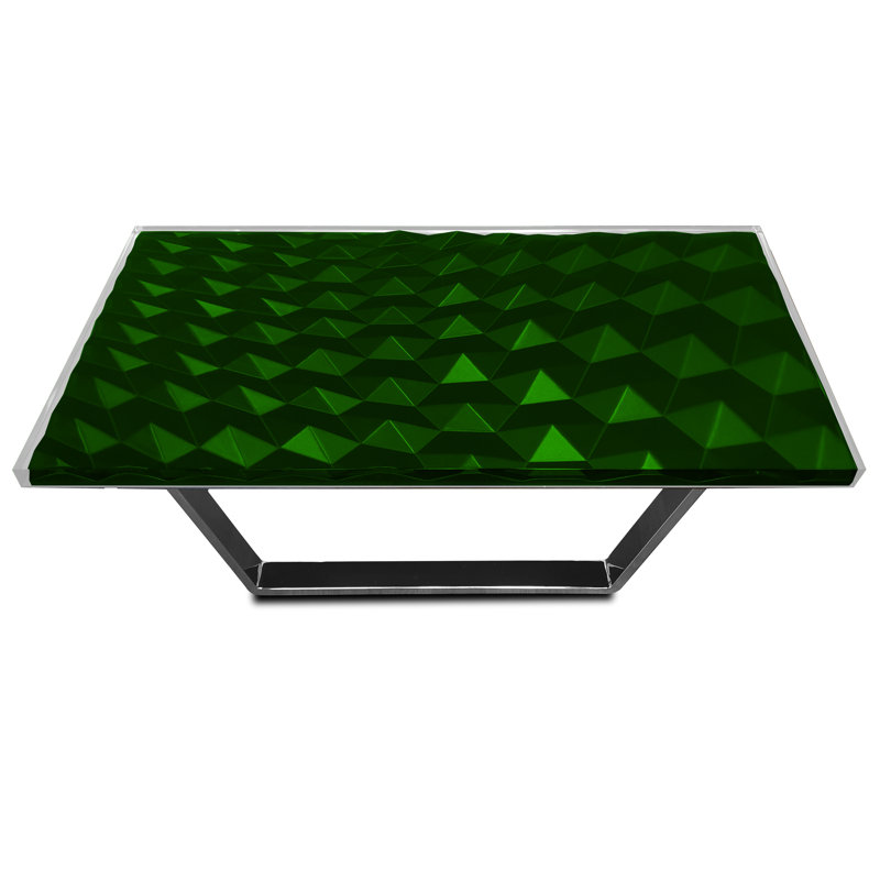 Coffee Table, Green, 18'' H x 47.2'' L x 23.6'' W