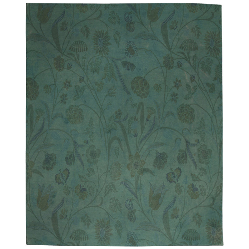 Modern One-of-a-Kind Rectangle 8' X 10' Hand Knotted Area Rug