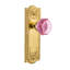 Meadows Plate with Waldorf Pink Door Knob-1446753167