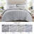 Breeze Blue 100% Cotton Gauze Embroidered 3-Piece King Quilt Set-115270020-114959095