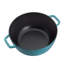 Staub Cast Iron Round Cocotte, Dutch Oven, 5.5-Quart, Serves 5-6, Made In France, Peony Pink-1186394995