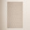 Textured Diamond Grey/Ivory Handwoven Cotton Rug
