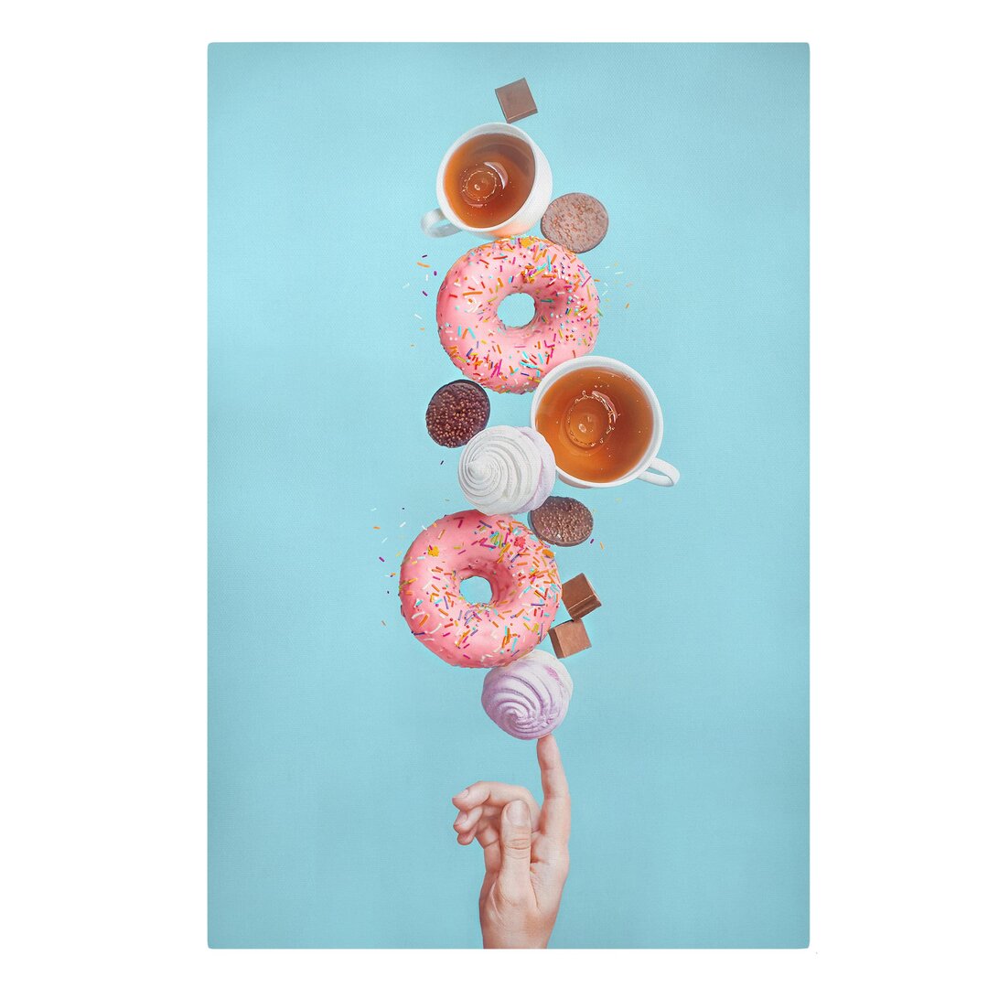 Leinwandbild Wochenend-Donuts