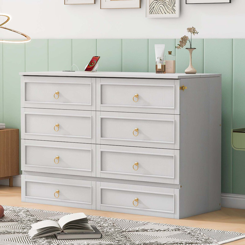Murphy Bed with Large Drawers