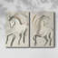 ANIMALS Series CCGLXVI - Toile tendue avec châssis de qualité supérieure - Prêt à être accroché-108948001