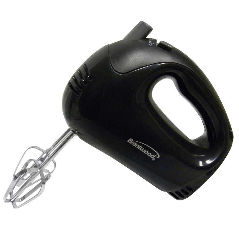 Brentwood 5 Speed Hand Mixer, Black