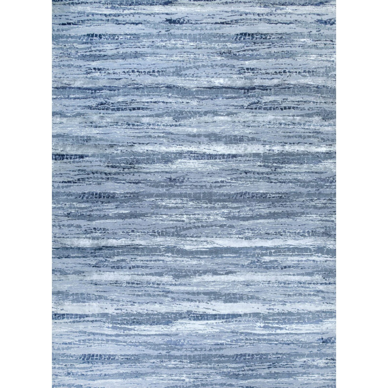 Tapis contemporain noué à la main Dover