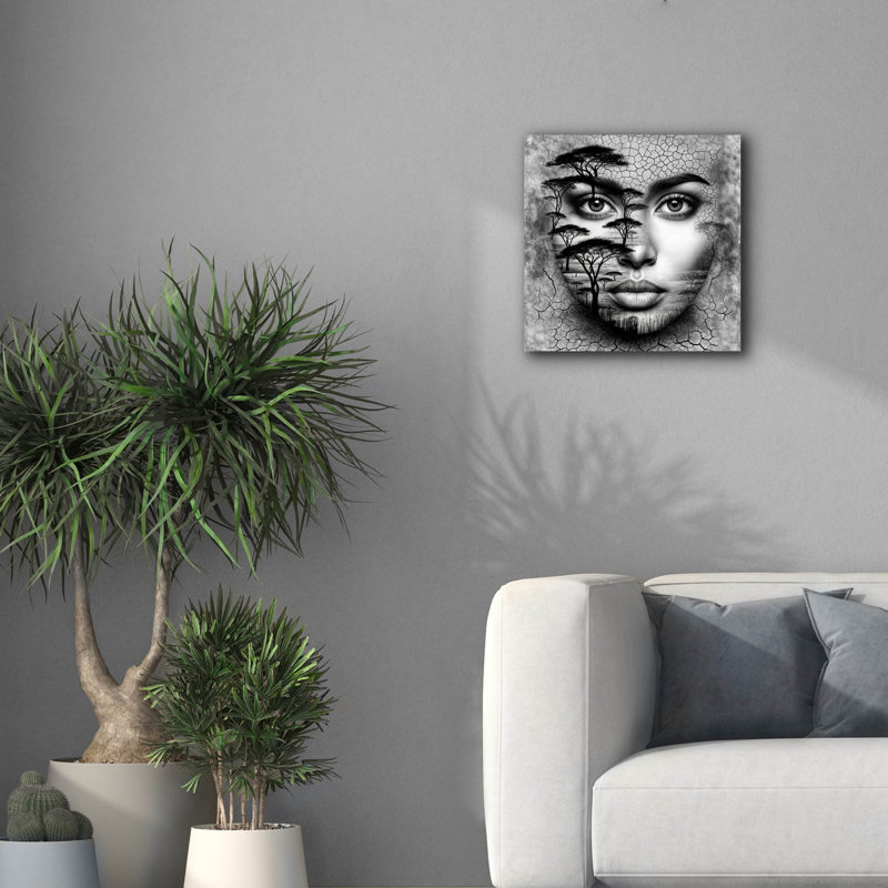 Art mural sur toile 18 "x 18", H 18 po x l 18 po