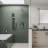 ZLINE Autograph Edition Bliss Waterfall Shower System in Matte Black and Brushed Nickel