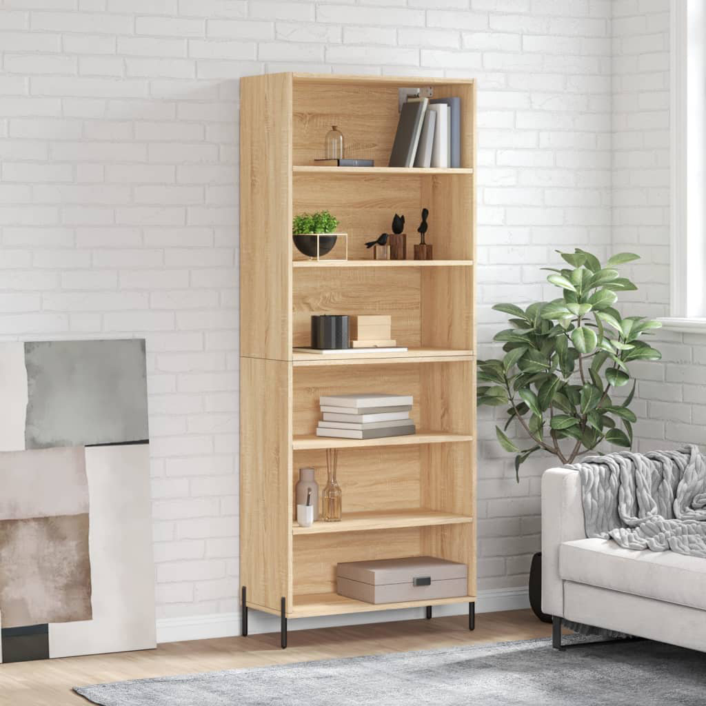 Standard-Bücherregal Bambu 180 x 70 cm