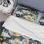 Motif floral Blue Coastal Blossoms - ensemble de housse de couette floral - microfibre de polyester-179218818