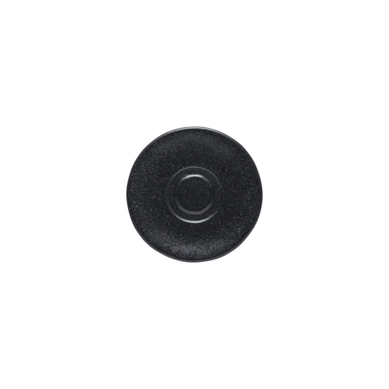 Roda Handmade Stoneware Saucer, Ardosia