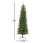 7.5' Lighted Artificial Pine Christmas Tree