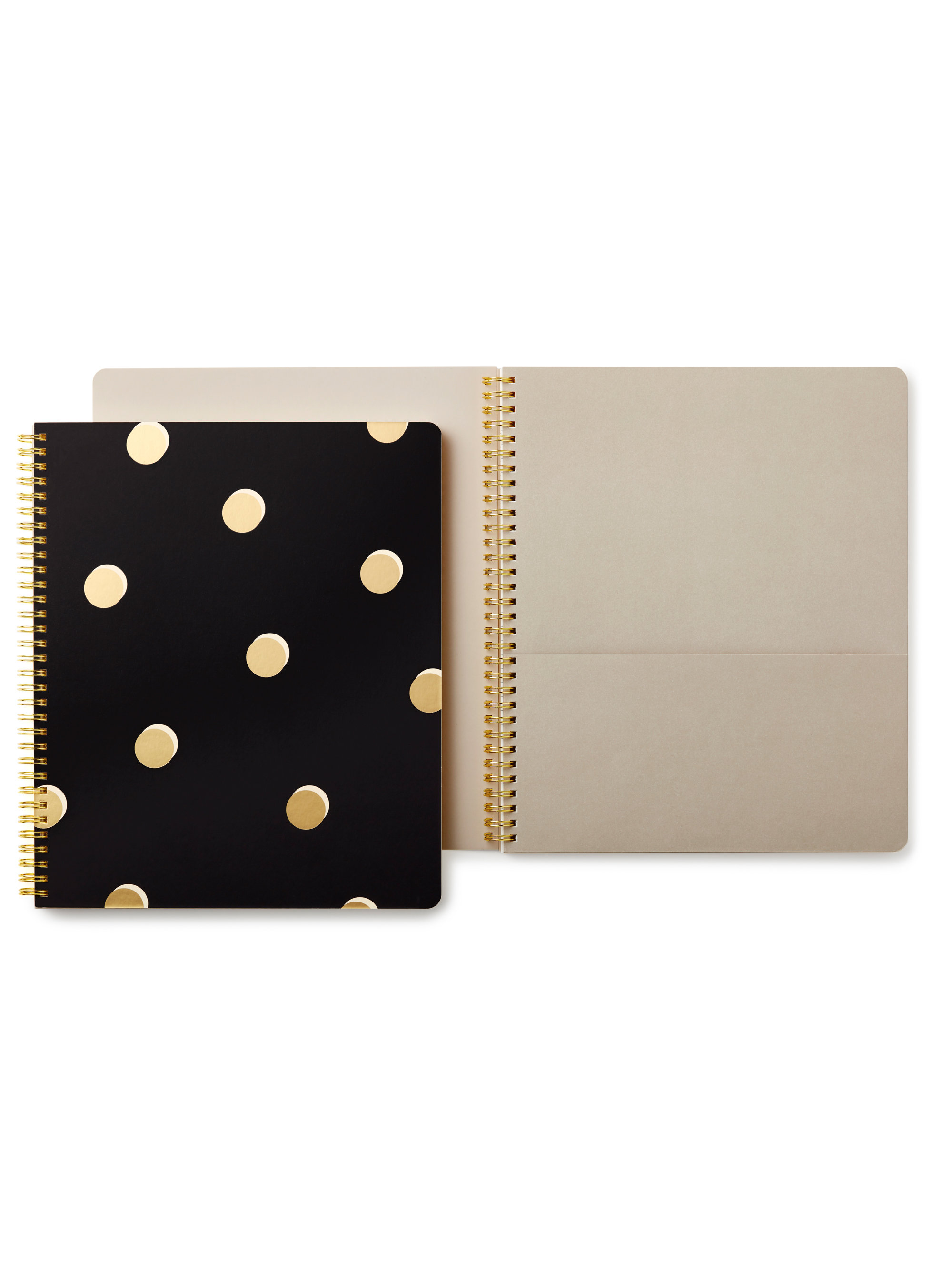 kate spade new york Large Spiral Notebook, Scatter Dots | Perigold, image size:2000x2666