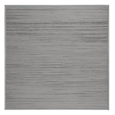 Tapis brun uni lavable à la machine