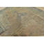 Tapis rose unique en laine de 9 pi 5 po x 12 pi 7 po des années 70 de couleur rose Moziah