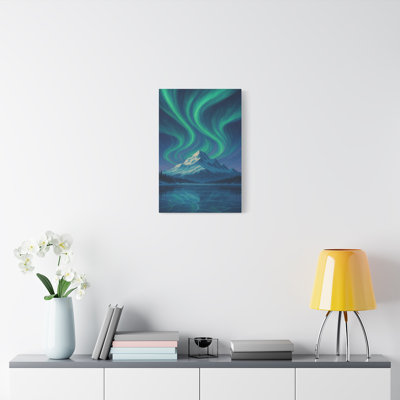 Apel Single Picture Frame Print on Canvas