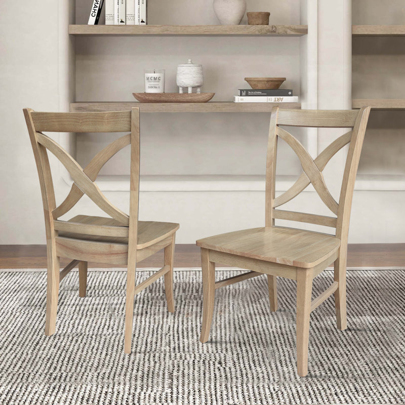 Sardinia Solid Wood Dining Chair, Honey