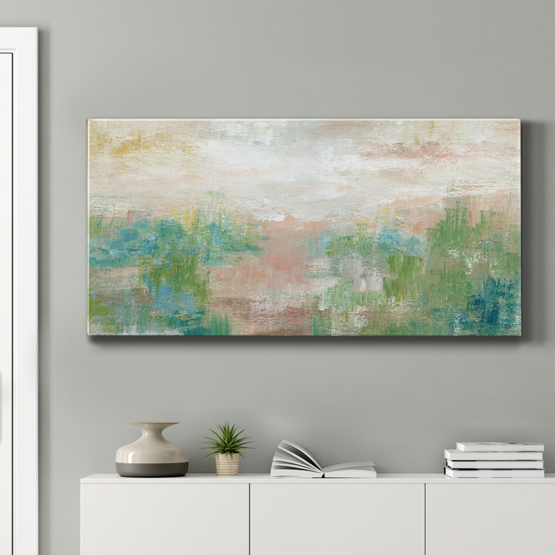 Sea Oats II - impression sur toile tendue, H 8 po x l 20 po x P 1,5 po